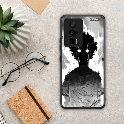 Θήκη Xiaomi Poco F5 Pro / Redmi K60 Pro Anime Boy από τη Smartfits με σχέδιο στο πίσω μέρος και μαύρο περίβλημα | Xiaomi Poco F5 Pro / Redmi K60 Pro Anime Boy Case with Colorful Back and Black Bezels