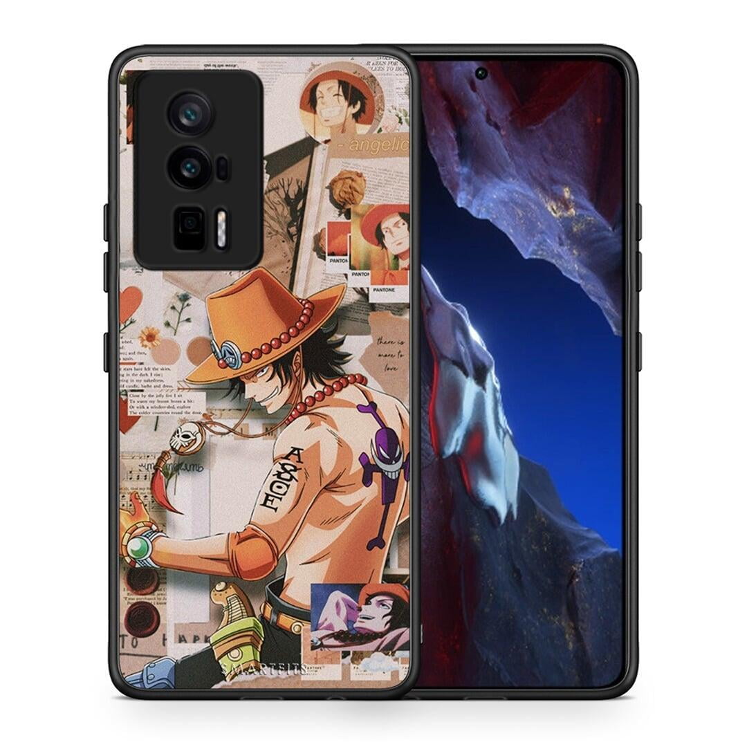 Θήκη Xiaomi Poco F5 Pro / Redmi K60 Pro Anime Collage από τη Smartfits με σχέδιο στο πίσω μέρος και μαύρο περίβλημα | Xiaomi Poco F5 Pro / Redmi K60 Pro Anime Collage Case with Colorful Back and Black Bezels