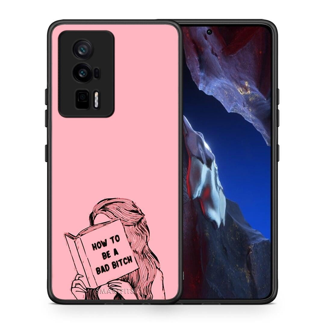 Θήκη Xiaomi Poco F5 Pro / Redmi K60 Pro Bad Bitch από τη Smartfits με σχέδιο στο πίσω μέρος και μαύρο περίβλημα | Xiaomi Poco F5 Pro / Redmi K60 Pro Bad Bitch Case with Colorful Back and Black Bezels