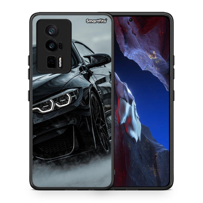 Θήκη Xiaomi Poco F5 Pro / Redmi K60 Pro Black BMW από τη Smartfits με σχέδιο στο πίσω μέρος και μαύρο περίβλημα | Xiaomi Poco F5 Pro / Redmi K60 Pro Black BMW Case with Colorful Back and Black Bezels