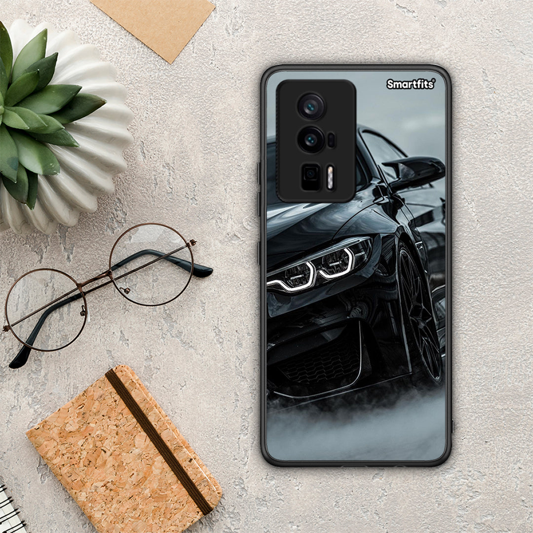 Θήκη Xiaomi Poco F5 Pro / Redmi K60 Pro Black BMW από τη Smartfits με σχέδιο στο πίσω μέρος και μαύρο περίβλημα | Xiaomi Poco F5 Pro / Redmi K60 Pro Black BMW Case with Colorful Back and Black Bezels