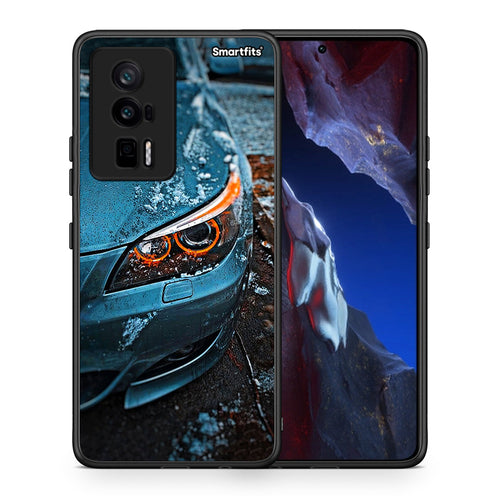Θήκη Xiaomi Poco F5 Pro / Redmi K60 Pro Bmw E60 από τη Smartfits με σχέδιο στο πίσω μέρος και μαύρο περίβλημα | Xiaomi Poco F5 Pro / Redmi K60 Pro Bmw E60 Case with Colorful Back and Black Bezels