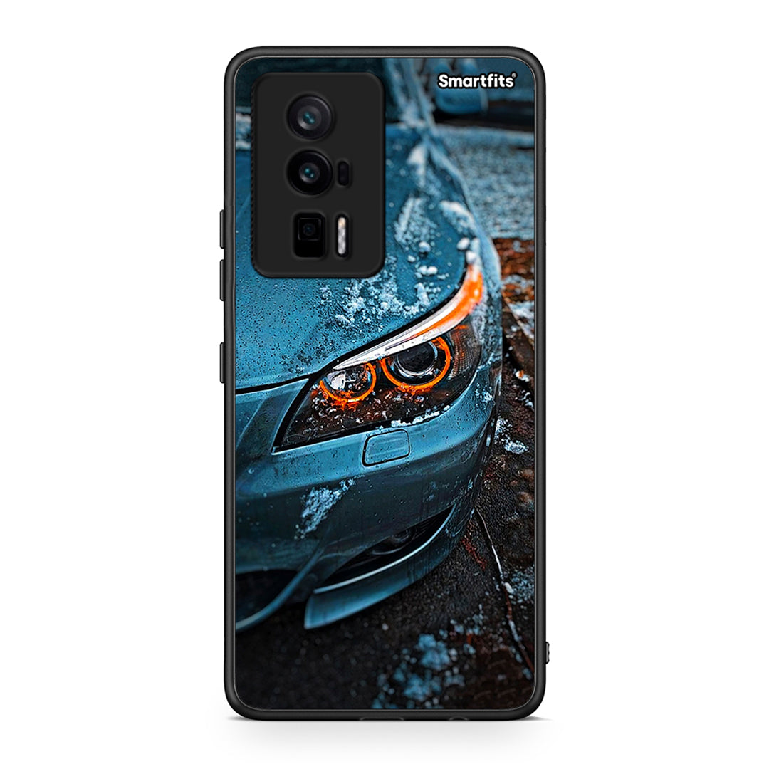 Θήκη Xiaomi Poco F5 Pro / Redmi K60 Pro Bmw E60 από τη Smartfits με σχέδιο στο πίσω μέρος και μαύρο περίβλημα | Xiaomi Poco F5 Pro / Redmi K60 Pro Bmw E60 Case with Colorful Back and Black Bezels