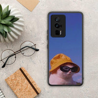 Thumbnail for Θήκη Xiaomi Poco F5 Pro / Redmi K60 Pro Cat Diva από τη Smartfits με σχέδιο στο πίσω μέρος και μαύρο περίβλημα | Xiaomi Poco F5 Pro / Redmi K60 Pro Cat Diva Case with Colorful Back and Black Bezels