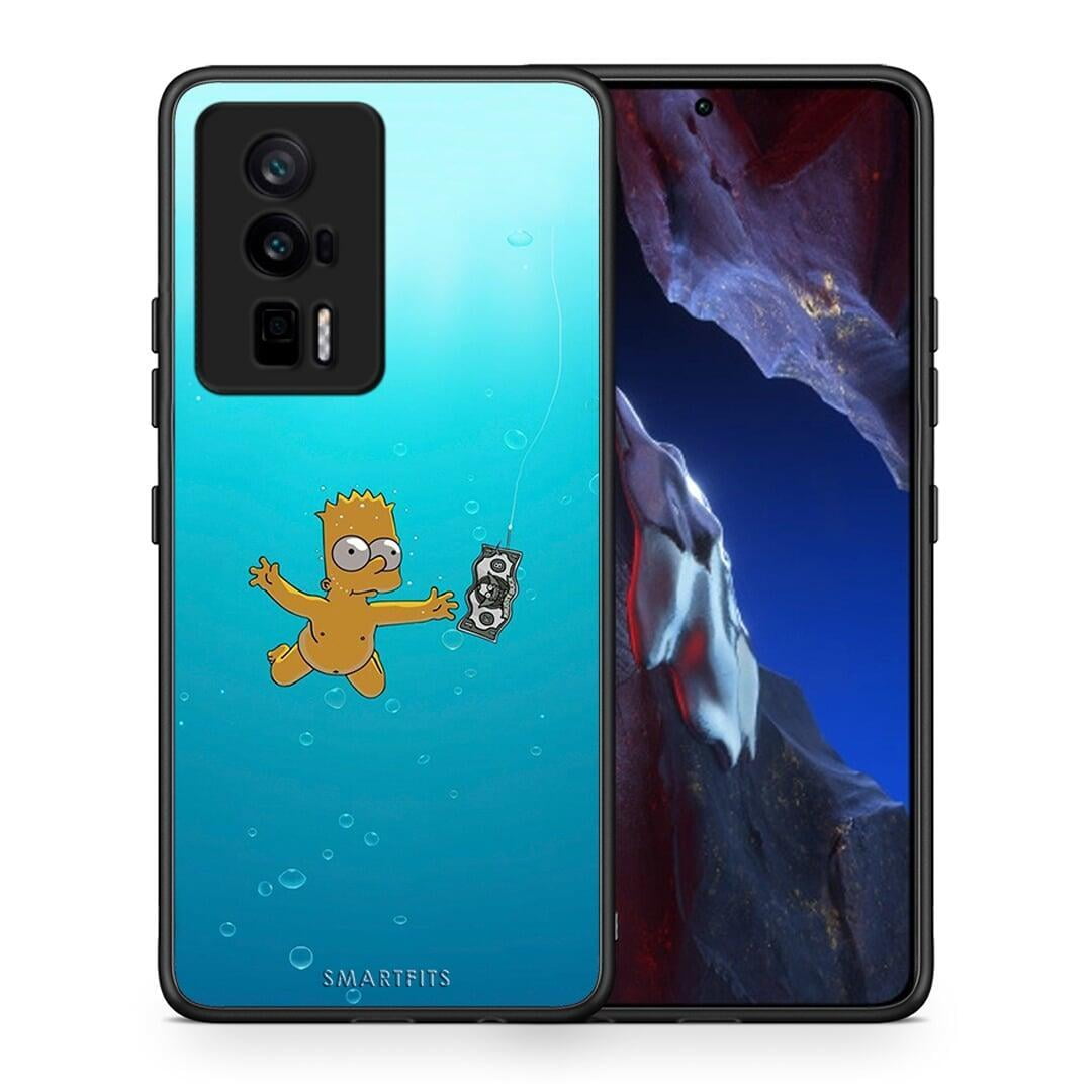 Θήκη Xiaomi Poco F5 Pro / Redmi K60 Pro Chasing Money από τη Smartfits με σχέδιο στο πίσω μέρος και μαύρο περίβλημα | Xiaomi Poco F5 Pro / Redmi K60 Pro Chasing Money Case with Colorful Back and Black Bezels