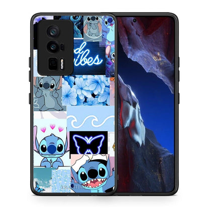 Θήκη Xiaomi Poco F5 Pro / Redmi K60 Pro Collage Good Vibes από τη Smartfits με σχέδιο στο πίσω μέρος και μαύρο περίβλημα | Xiaomi Poco F5 Pro / Redmi K60 Pro Collage Good Vibes Case with Colorful Back and Black Bezels