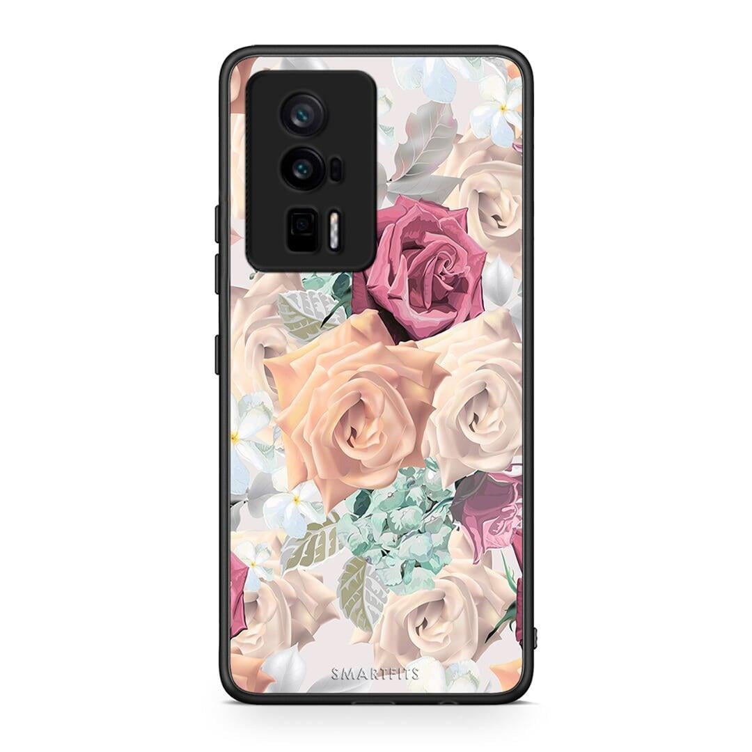 Θήκη Xiaomi Poco F5 Pro / Redmi K60 Pro Floral Bouquet από τη Smartfits με σχέδιο στο πίσω μέρος και μαύρο περίβλημα | Xiaomi Poco F5 Pro / Redmi K60 Pro Floral Bouquet Case with Colorful Back and Black Bezels