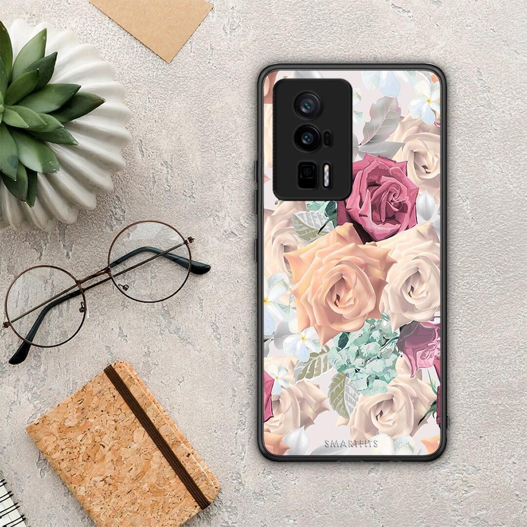 Θήκη Xiaomi Poco F5 Pro / Redmi K60 Pro Floral Bouquet από τη Smartfits με σχέδιο στο πίσω μέρος και μαύρο περίβλημα | Xiaomi Poco F5 Pro / Redmi K60 Pro Floral Bouquet Case with Colorful Back and Black Bezels