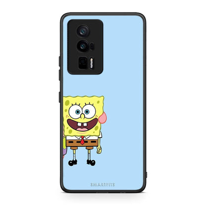 Θήκη Xiaomi Poco F5 Pro / Redmi K60 Pro Friends Bob από τη Smartfits με σχέδιο στο πίσω μέρος και μαύρο περίβλημα | Xiaomi Poco F5 Pro / Redmi K60 Pro Friends Bob Case with Colorful Back and Black Bezels
