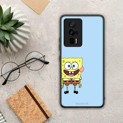 Θήκη Xiaomi Poco F5 Pro / Redmi K60 Pro Friends Bob από τη Smartfits με σχέδιο στο πίσω μέρος και μαύρο περίβλημα | Xiaomi Poco F5 Pro / Redmi K60 Pro Friends Bob Case with Colorful Back and Black Bezels