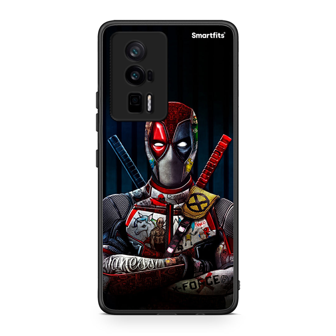 Θήκη Xiaomi Poco F5 Pro / Redmi K60 Pro Funny Guy από τη Smartfits με σχέδιο στο πίσω μέρος και μαύρο περίβλημα | Xiaomi Poco F5 Pro / Redmi K60 Pro Funny Guy Case with Colorful Back and Black Bezels