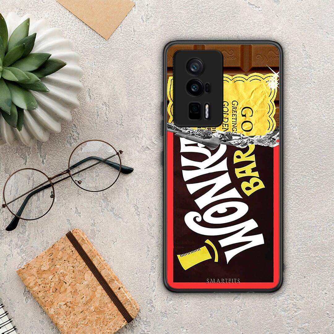 Θήκη Xiaomi Poco F5 Pro / Redmi K60 Pro Golden Ticket από τη Smartfits με σχέδιο στο πίσω μέρος και μαύρο περίβλημα | Xiaomi Poco F5 Pro / Redmi K60 Pro Golden Ticket Case with Colorful Back and Black Bezels