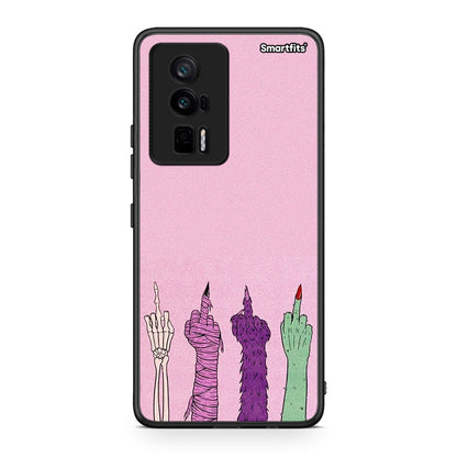 Θήκη Xiaomi Poco F5 Pro / Redmi K60 Pro Halloween Be A Lady από τη Smartfits με σχέδιο στο πίσω μέρος και μαύρο περίβλημα | Xiaomi Poco F5 Pro / Redmi K60 Pro Halloween Be A Lady Case with Colorful Back and Black Bezels