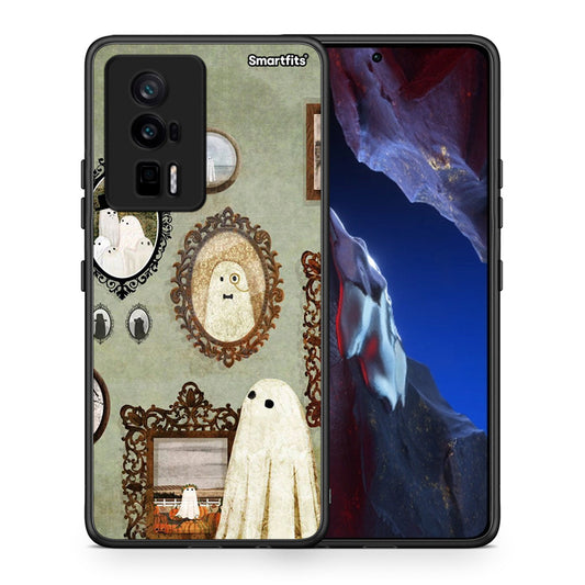 Θήκη Xiaomi Poco F5 Pro / Redmi K60 Pro Halloween Ghost Season από τη Smartfits με σχέδιο στο πίσω μέρος και μαύρο περίβλημα | Xiaomi Poco F5 Pro / Redmi K60 Pro Halloween Ghost Season Case with Colorful Back and Black Bezels