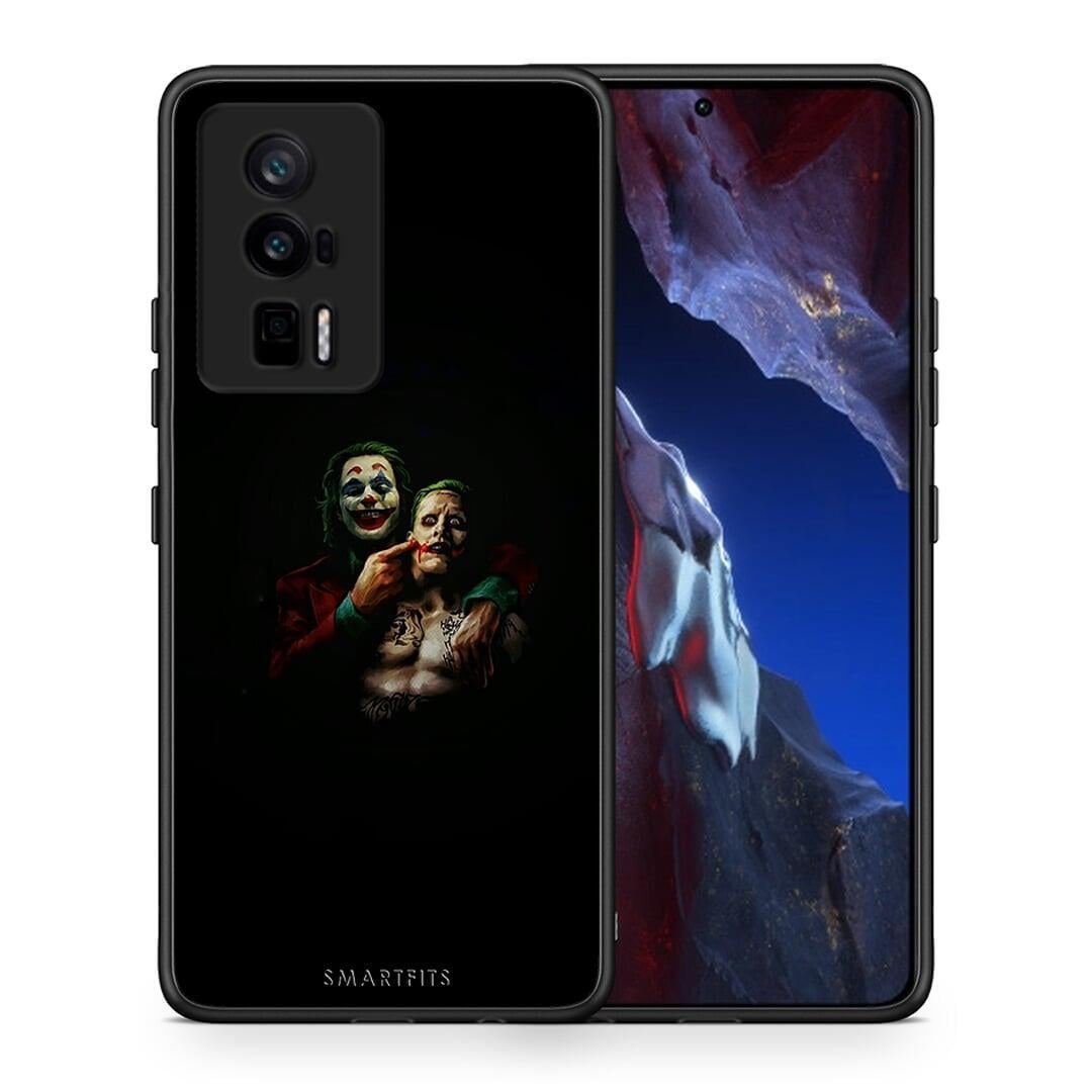 Θήκη Xiaomi Poco F5 Pro / Redmi K60 Pro Hero Clown από τη Smartfits με σχέδιο στο πίσω μέρος και μαύρο περίβλημα | Xiaomi Poco F5 Pro / Redmi K60 Pro Hero Clown Case with Colorful Back and Black Bezels