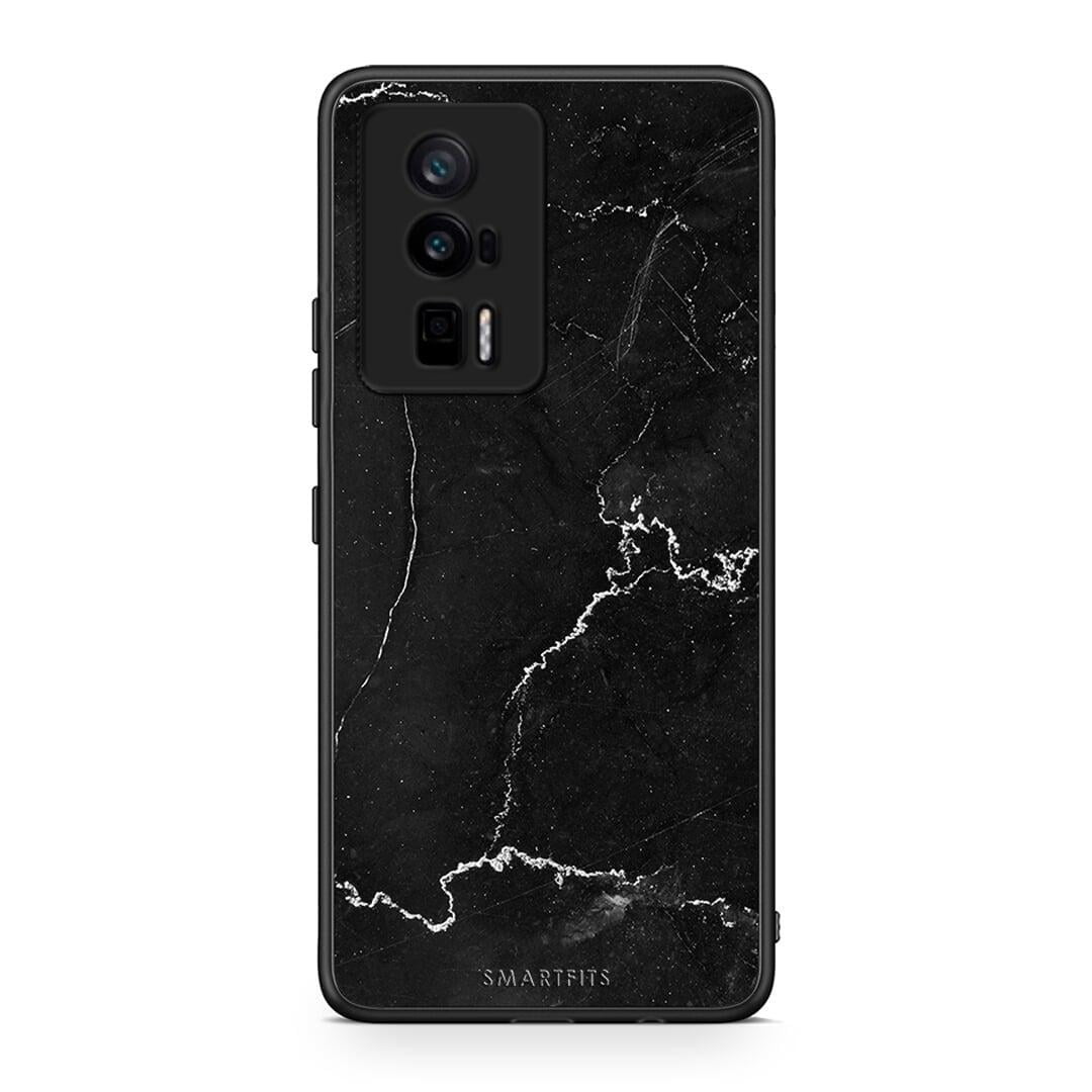 Θήκη Xiaomi Poco F5 Pro / Redmi K60 Pro Marble Black από τη Smartfits με σχέδιο στο πίσω μέρος και μαύρο περίβλημα | Xiaomi Poco F5 Pro / Redmi K60 Pro Marble Black Case with Colorful Back and Black Bezels