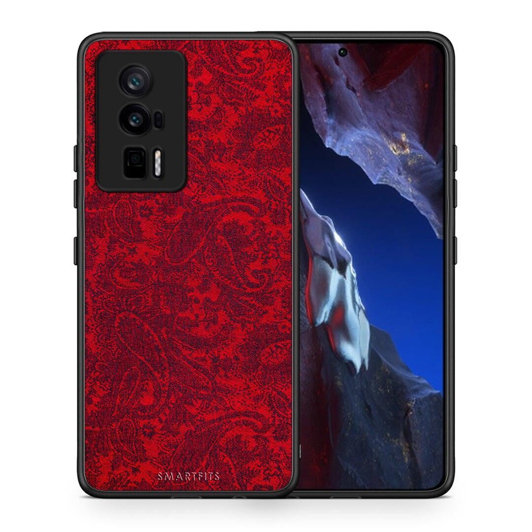 Θήκη Xiaomi Poco F5 Pro / Redmi K60 Pro Paisley Cashmere από τη Smartfits με σχέδιο στο πίσω μέρος και μαύρο περίβλημα | Xiaomi Poco F5 Pro / Redmi K60 Pro Paisley Cashmere Case with Colorful Back and Black Bezels