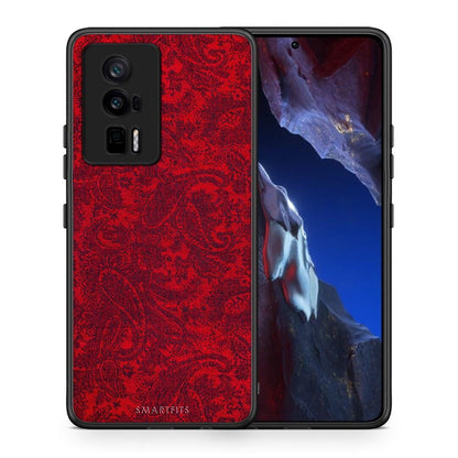 Θήκη Xiaomi Poco F5 Pro / Redmi K60 Pro Paisley Cashmere από τη Smartfits με σχέδιο στο πίσω μέρος και μαύρο περίβλημα | Xiaomi Poco F5 Pro / Redmi K60 Pro Paisley Cashmere Case with Colorful Back and Black Bezels