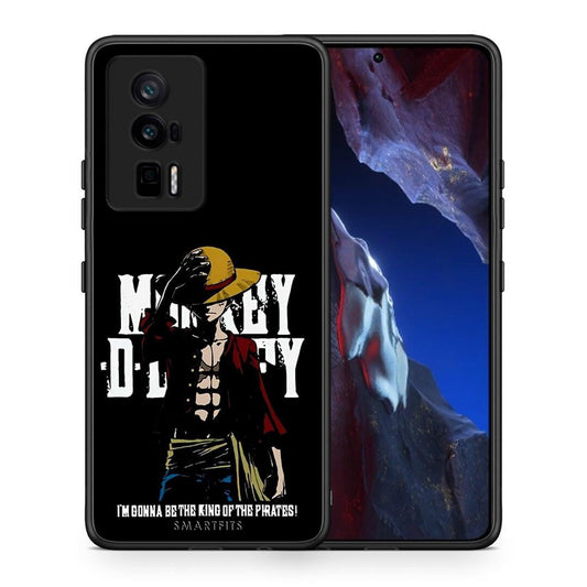 Θήκη Xiaomi Poco F5 Pro / Redmi K60 Pro Pirate King από τη Smartfits με σχέδιο στο πίσω μέρος και μαύρο περίβλημα | Xiaomi Poco F5 Pro / Redmi K60 Pro Pirate King Case with Colorful Back and Black Bezels
