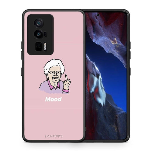 Θήκη Xiaomi Poco F5 Pro / Redmi K60 Pro PopArt Mood από τη Smartfits με σχέδιο στο πίσω μέρος και μαύρο περίβλημα | Xiaomi Poco F5 Pro / Redmi K60 Pro PopArt Mood Case with Colorful Back and Black Bezels