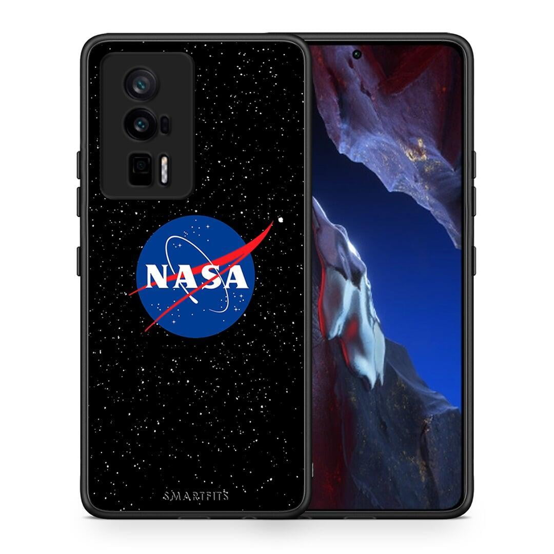 Θήκη Xiaomi Poco F5 Pro / Redmi K60 Pro PopArt NASA από τη Smartfits με σχέδιο στο πίσω μέρος και μαύρο περίβλημα | Xiaomi Poco F5 Pro / Redmi K60 Pro PopArt NASA Case with Colorful Back and Black Bezels
