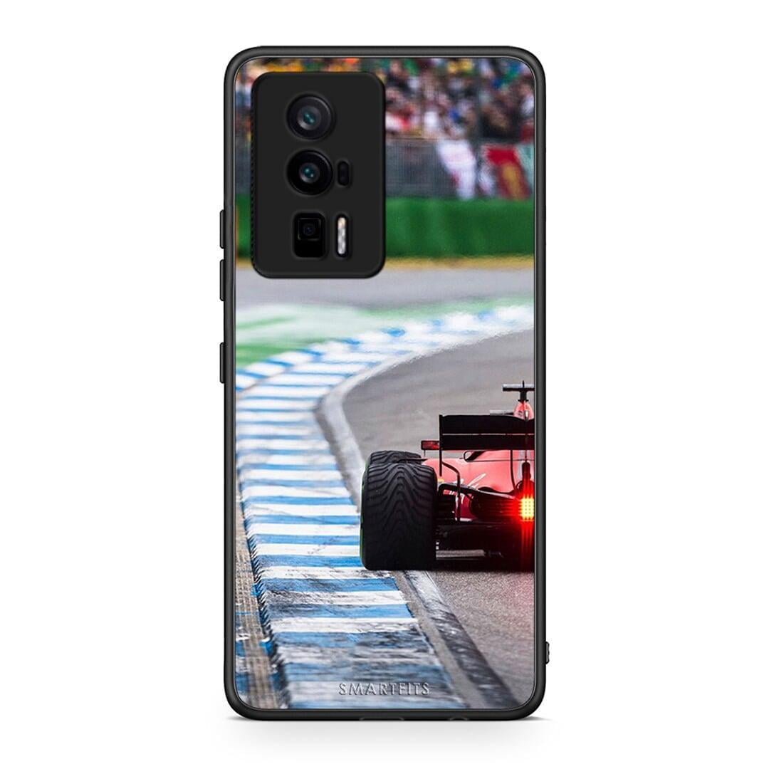 Θήκη Xiaomi Poco F5 Pro / Redmi K60 Pro Racing Vibes από τη Smartfits με σχέδιο στο πίσω μέρος και μαύρο περίβλημα | Xiaomi Poco F5 Pro / Redmi K60 Pro Racing Vibes Case with Colorful Back and Black Bezels