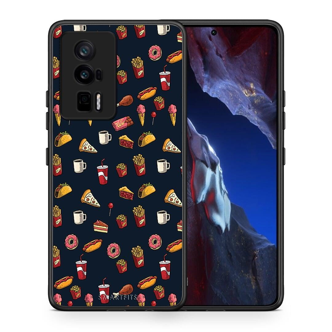 Θήκη Xiaomi Poco F5 Pro / Redmi K60 Pro Random Hungry από τη Smartfits με σχέδιο στο πίσω μέρος και μαύρο περίβλημα | Xiaomi Poco F5 Pro / Redmi K60 Pro Random Hungry Case with Colorful Back and Black Bezels