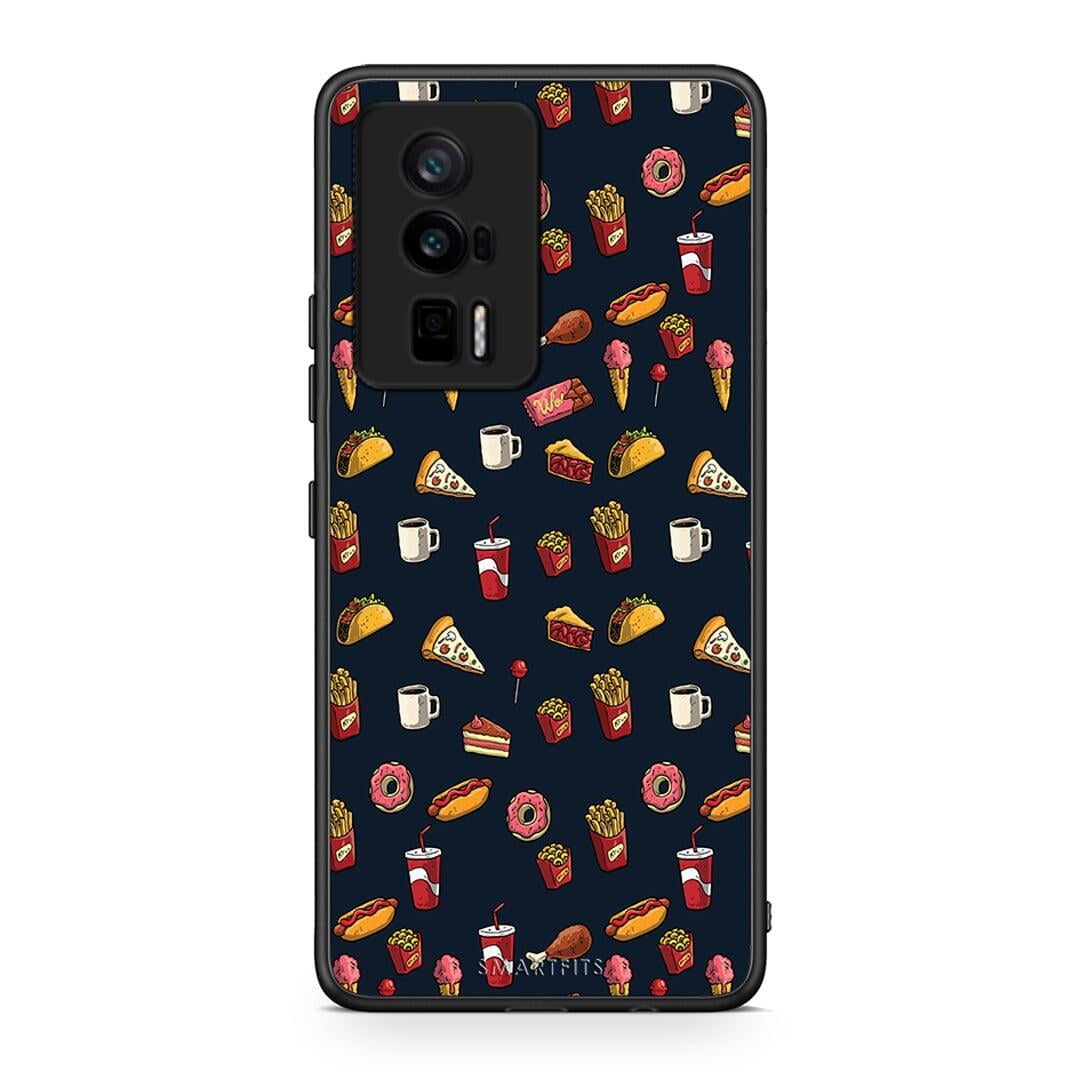 Θήκη Xiaomi Poco F5 Pro / Redmi K60 Pro Random Hungry από τη Smartfits με σχέδιο στο πίσω μέρος και μαύρο περίβλημα | Xiaomi Poco F5 Pro / Redmi K60 Pro Random Hungry Case with Colorful Back and Black Bezels