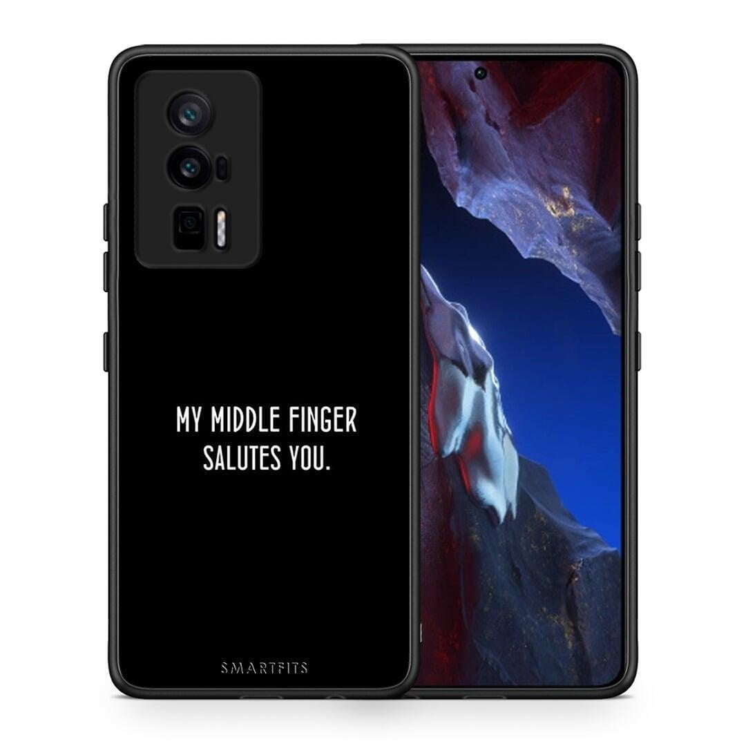 Θήκη Xiaomi Poco F5 Pro / Redmi K60 Pro Salute από τη Smartfits με σχέδιο στο πίσω μέρος και μαύρο περίβλημα | Xiaomi Poco F5 Pro / Redmi K60 Pro Salute Case with Colorful Back and Black Bezels