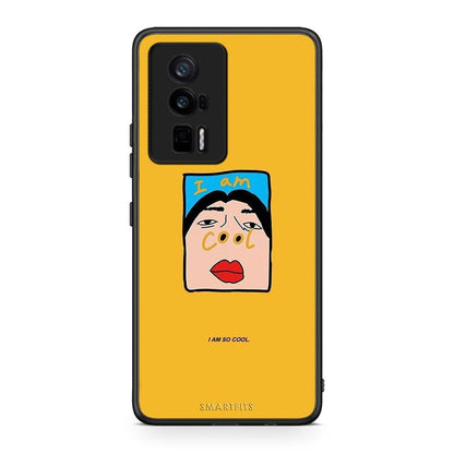 Θήκη Xiaomi Poco F5 Pro / Redmi K60 Pro So Cool από τη Smartfits με σχέδιο στο πίσω μέρος και μαύρο περίβλημα | Xiaomi Poco F5 Pro / Redmi K60 Pro So Cool Case with Colorful Back and Black Bezels