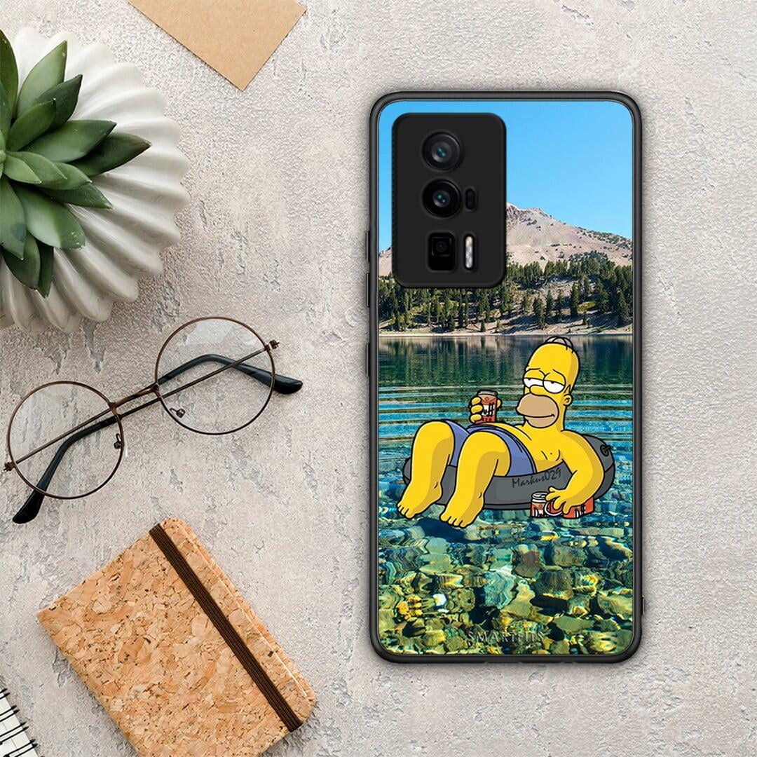Θήκη Xiaomi Poco F5 Pro / Redmi K60 Pro Summer Happiness από τη Smartfits με σχέδιο στο πίσω μέρος και μαύρο περίβλημα | Xiaomi Poco F5 Pro / Redmi K60 Pro Summer Happiness Case with Colorful Back and Black Bezels