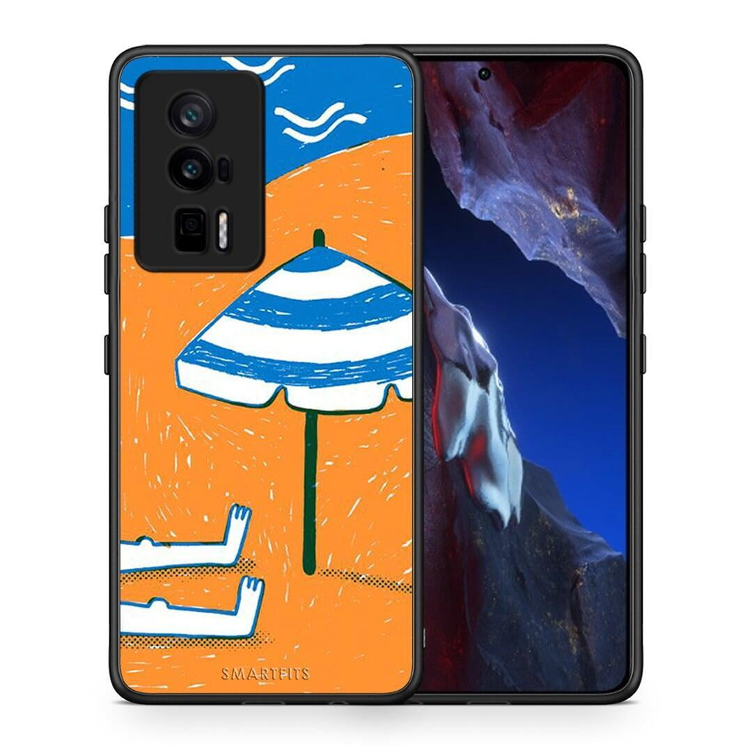 Θήκη Xiaomi Poco F5 Pro / Redmi K60 Pro Summering από τη Smartfits με σχέδιο στο πίσω μέρος και μαύρο περίβλημα | Xiaomi Poco F5 Pro / Redmi K60 Pro Summering Case with Colorful Back and Black Bezels