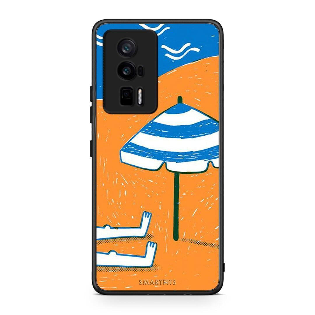 Θήκη Xiaomi Poco F5 Pro / Redmi K60 Pro Summering από τη Smartfits με σχέδιο στο πίσω μέρος και μαύρο περίβλημα | Xiaomi Poco F5 Pro / Redmi K60 Pro Summering Case with Colorful Back and Black Bezels