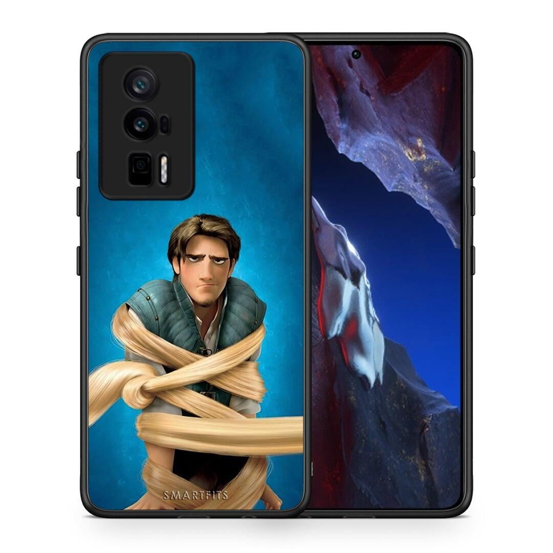 Θήκη Xiaomi Poco F5 Pro / Redmi K60 Pro Tangled 1 από τη Smartfits με σχέδιο στο πίσω μέρος και μαύρο περίβλημα | Xiaomi Poco F5 Pro / Redmi K60 Pro Tangled 1 Case with Colorful Back and Black Bezels