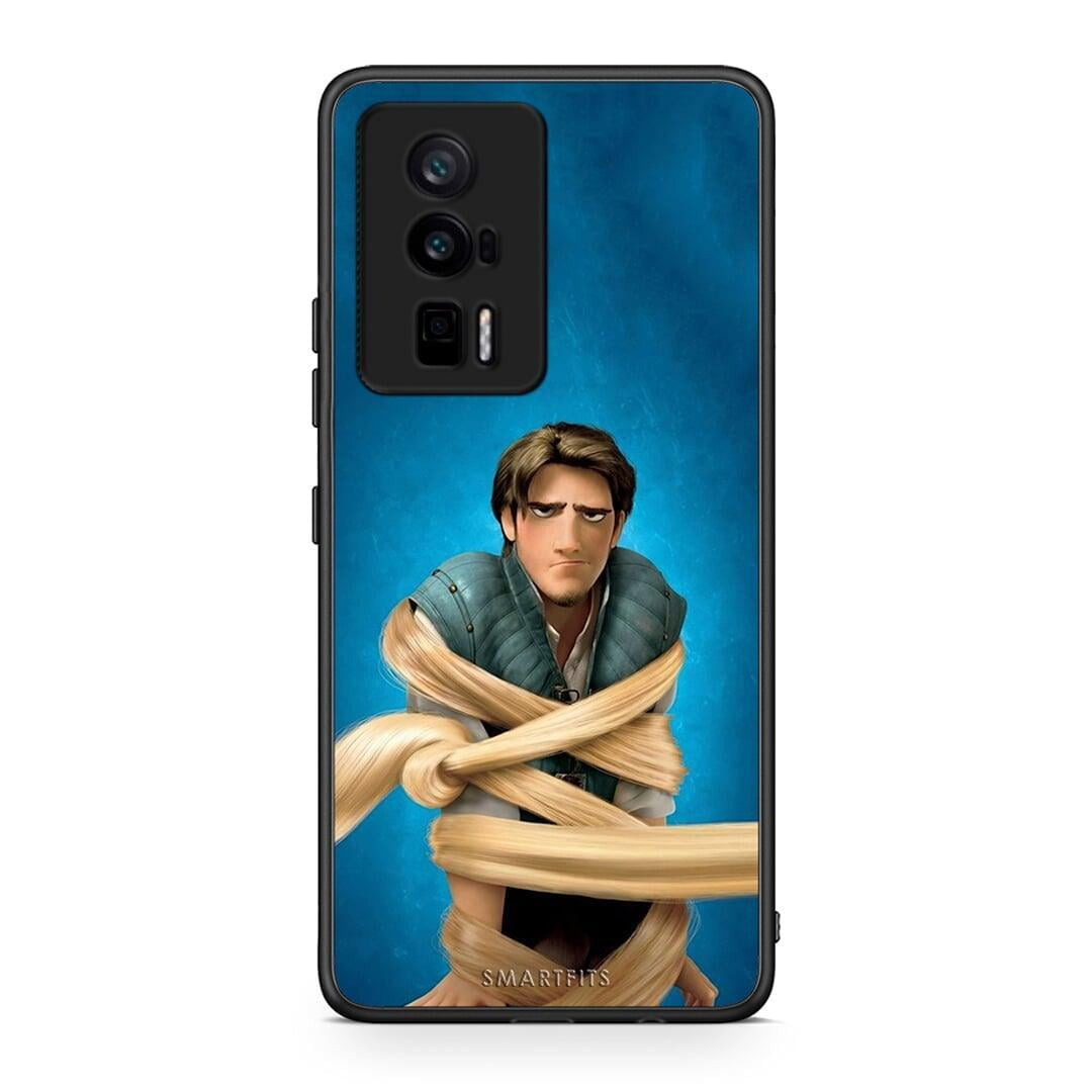 Θήκη Xiaomi Poco F5 Pro / Redmi K60 Pro Tangled 1 από τη Smartfits με σχέδιο στο πίσω μέρος και μαύρο περίβλημα | Xiaomi Poco F5 Pro / Redmi K60 Pro Tangled 1 Case with Colorful Back and Black Bezels