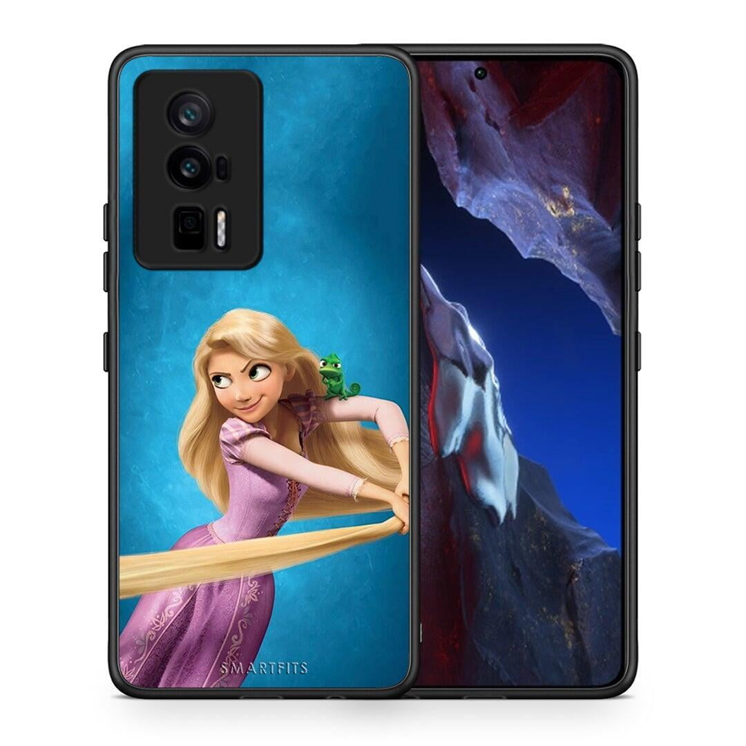 Θήκη Xiaomi Poco F5 Pro / Redmi K60 Pro Tangled 2 από τη Smartfits με σχέδιο στο πίσω μέρος και μαύρο περίβλημα | Xiaomi Poco F5 Pro / Redmi K60 Pro Tangled 2 Case with Colorful Back and Black Bezels