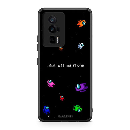 Θήκη Xiaomi Poco F5 Pro / Redmi K60 Pro Text AFK από τη Smartfits με σχέδιο στο πίσω μέρος και μαύρο περίβλημα | Xiaomi Poco F5 Pro / Redmi K60 Pro Text AFK Case with Colorful Back and Black Bezels