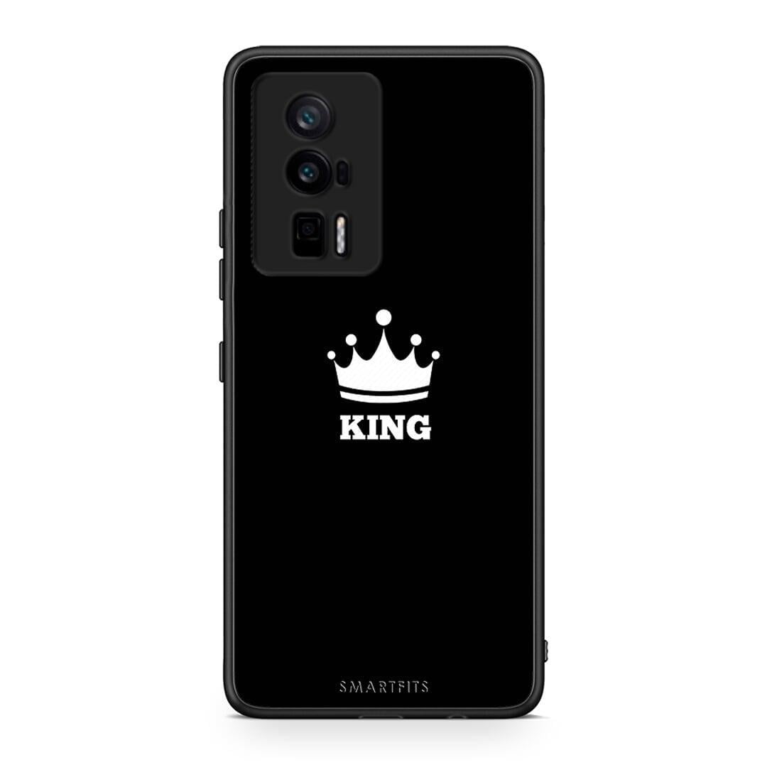 Θήκη Xiaomi Poco F5 Pro / Redmi K60 Pro Valentine King από τη Smartfits με σχέδιο στο πίσω μέρος και μαύρο περίβλημα | Xiaomi Poco F5 Pro / Redmi K60 Pro Valentine King Case with Colorful Back and Black Bezels