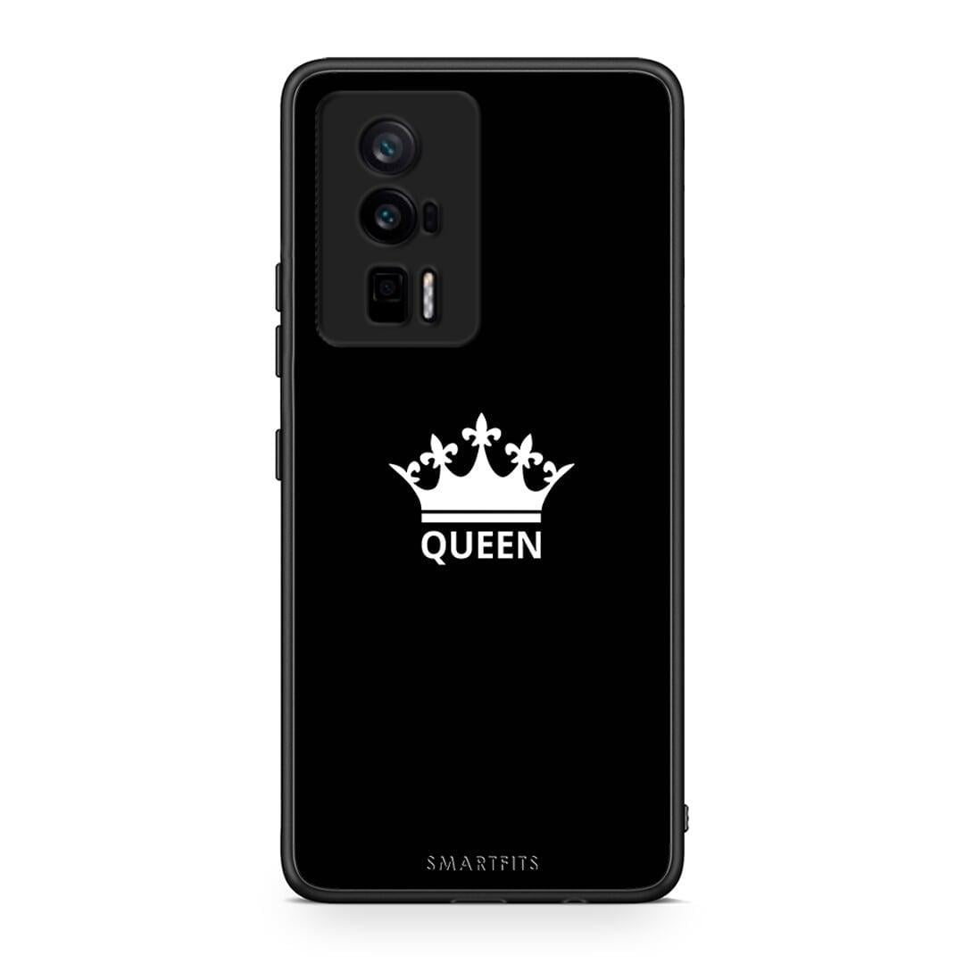 Θήκη Xiaomi Poco F5 Pro / Redmi K60 Pro Valentine Queen από τη Smartfits με σχέδιο στο πίσω μέρος και μαύρο περίβλημα | Xiaomi Poco F5 Pro / Redmi K60 Pro Valentine Queen Case with Colorful Back and Black Bezels