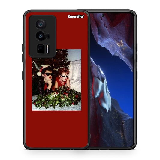 Θήκη Xiaomi Poco F5 Pro / Redmi K60 Pro Waiting For Xmas από τη Smartfits με σχέδιο στο πίσω μέρος και μαύρο περίβλημα | Xiaomi Poco F5 Pro / Redmi K60 Pro Waiting For Xmas Case with Colorful Back and Black Bezels
