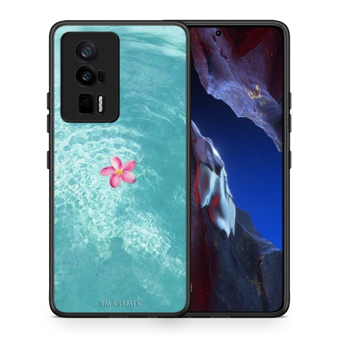 Θήκη Xiaomi Poco F5 Pro / Redmi K60 Pro Water Flower από τη Smartfits με σχέδιο στο πίσω μέρος και μαύρο περίβλημα | Xiaomi Poco F5 Pro / Redmi K60 Pro Water Flower Case with Colorful Back and Black Bezels