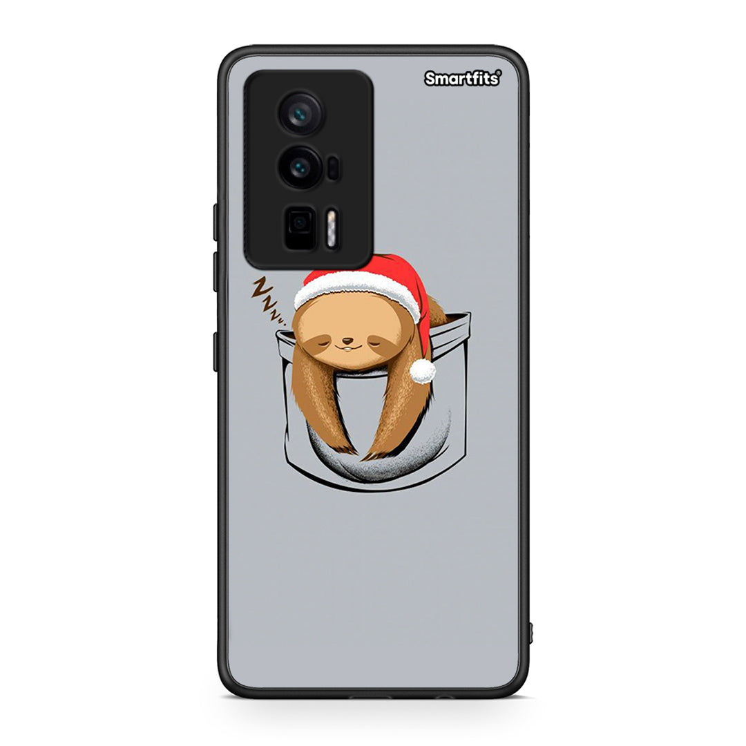 Θήκη Xiaomi Poco F5 Pro / Redmi K60 Pro Xmas Zzzz από τη Smartfits με σχέδιο στο πίσω μέρος και μαύρο περίβλημα | Xiaomi Poco F5 Pro / Redmi K60 Pro Xmas Zzzz Case with Colorful Back and Black Bezels