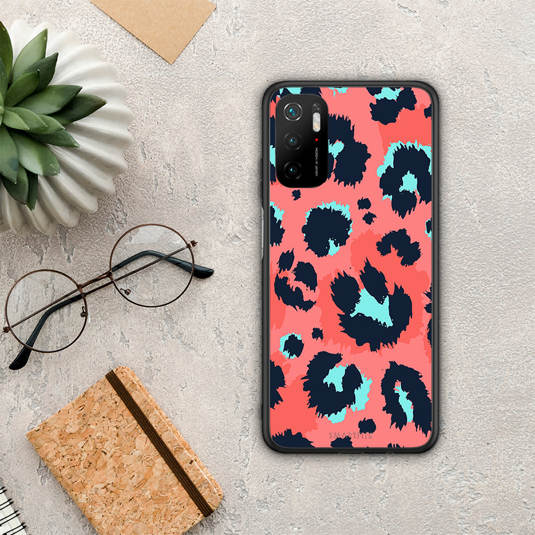 Animal Pink Leopard - Xiaomi Redmi Note 10 5G θήκη