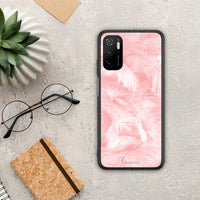 Thumbnail for Boho Pink Feather - Xiaomi Redmi Note 10 5G θήκη