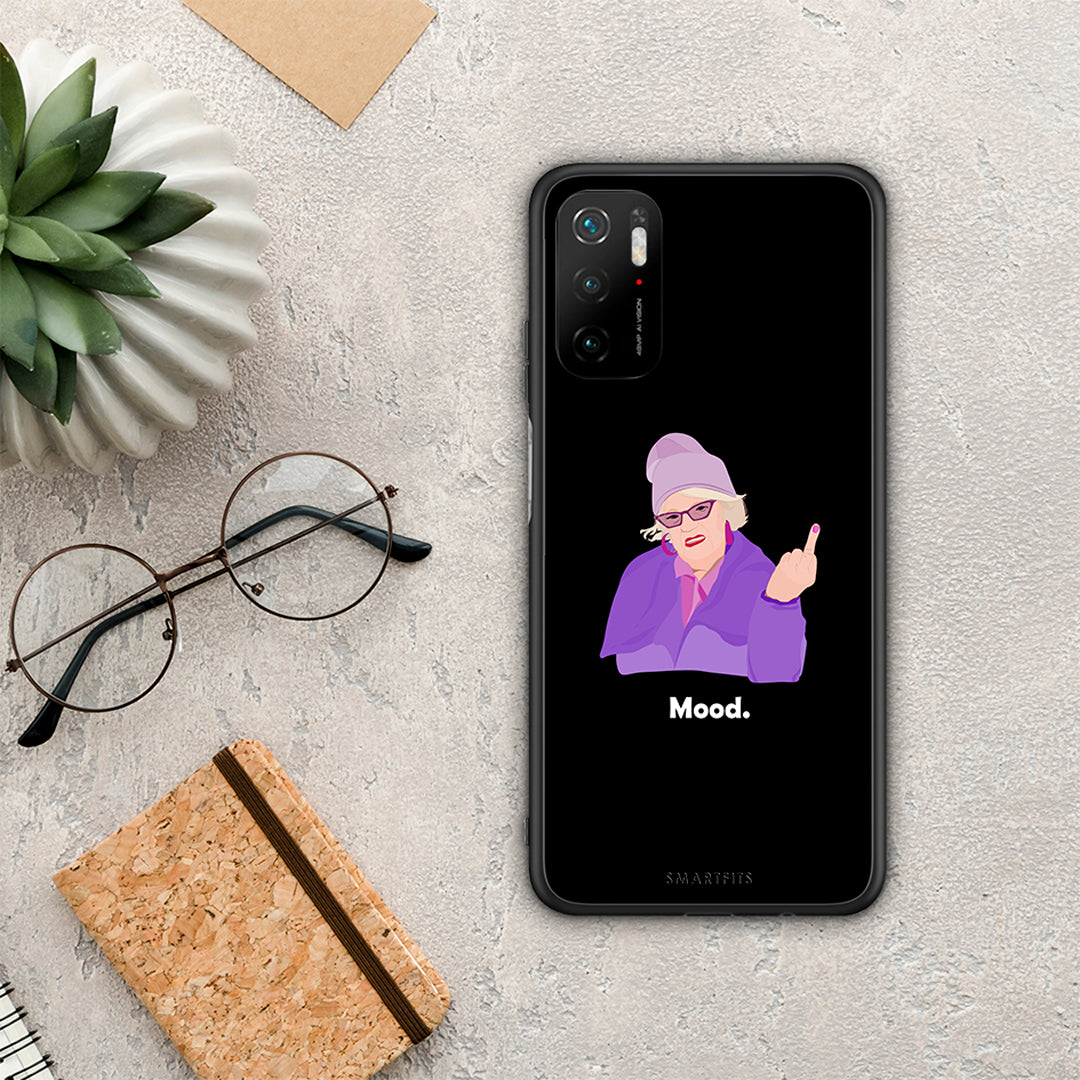 Grandma Mood Black - Xiaomi Redmi Note 10 5G θήκη