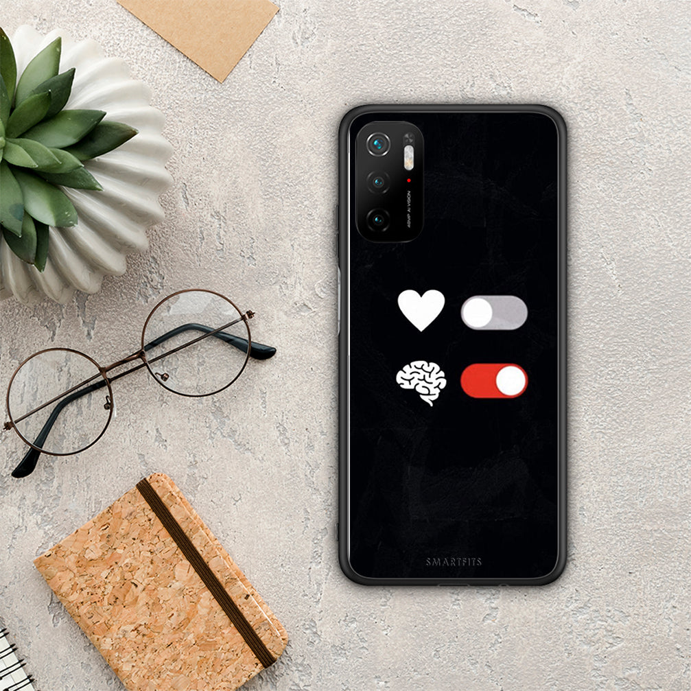 Heart Vs Brain - Xiaomi Poco M3 Pro θήκη