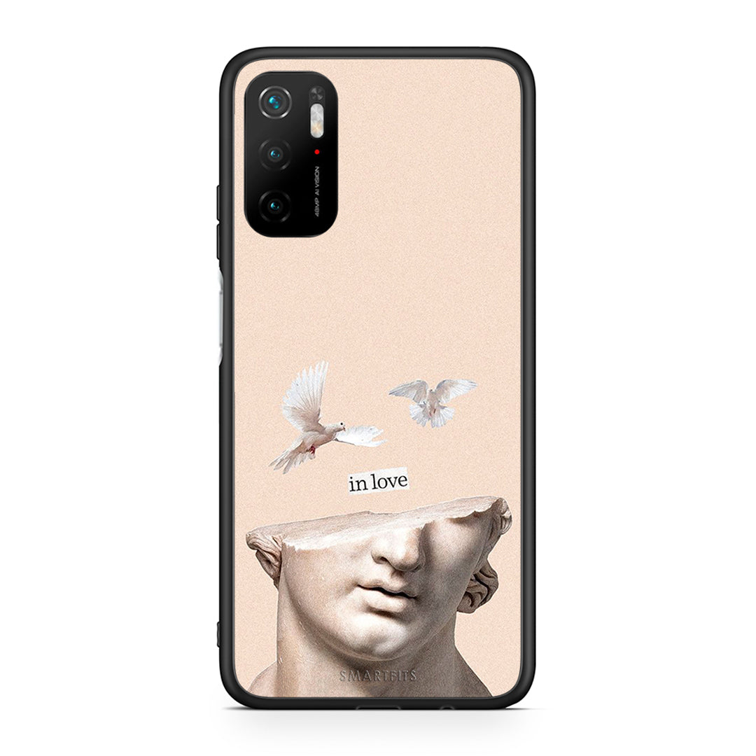 Xiaomi Redmi Note 10 5G/Poco M3 Pro In Love θήκη από τη Smartfits με σχέδιο στο πίσω μέρος και μαύρο περίβλημα | Smartphone case with colorful back and black bezels by Smartfits