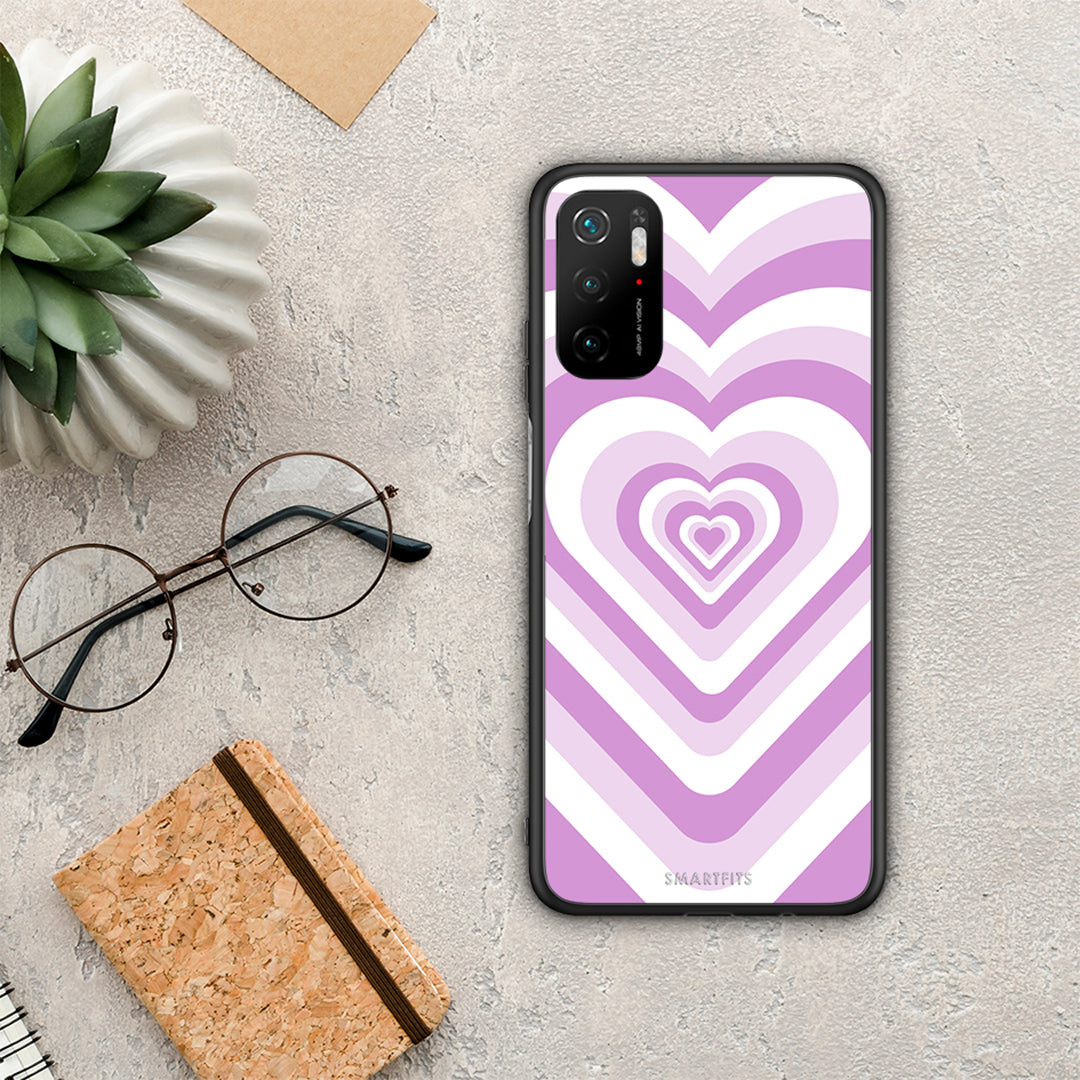 Lilac Hearts - Xiaomi Redmi Note 10 5G θήκη