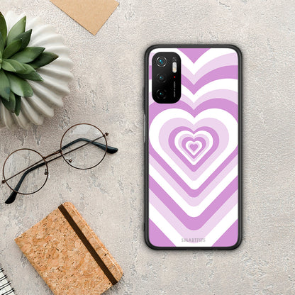 Lilac Hearts - Xiaomi Redmi Note 10 5G θήκη