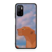 Thumbnail for Xiaomi Poco M3 Pro Lion Love 2 Θήκη Αγίου Βαλεντίνου από τη Smartfits με σχέδιο στο πίσω μέρος και μαύρο περίβλημα | Smartphone case with colorful back and black bezels by Smartfits